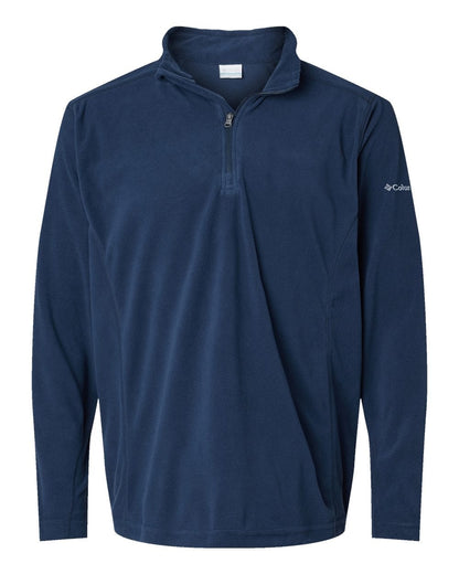 Columbia Fleece S / Collegiate Navy Columbia - Men’s Klamath Range™ II Half Zip Fleece Pullover (Sleeve Logo)