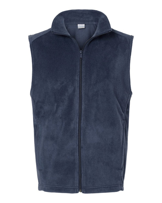 Columbia Fleece S / Collegiate Navy Columbia - Men's Steens Mountain™ Fleece Vest (Back Logo)