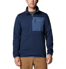 Columbia Fleece S / Collegiate Navy/Dark Mountain Columbia - Men's Columbia Hike™ II Half Zip Pullover