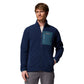 Columbia Fleece S / Collegiate Navy/Everblue Columbia - Men's Jasper Ridge™ Pebbled Full Zip Fleece