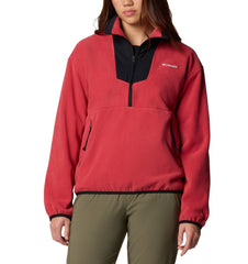 Columbia Fleece S / Daredevil/Black Columbia - Women's Sequoia Grove™ 1/2-Zip Fleece