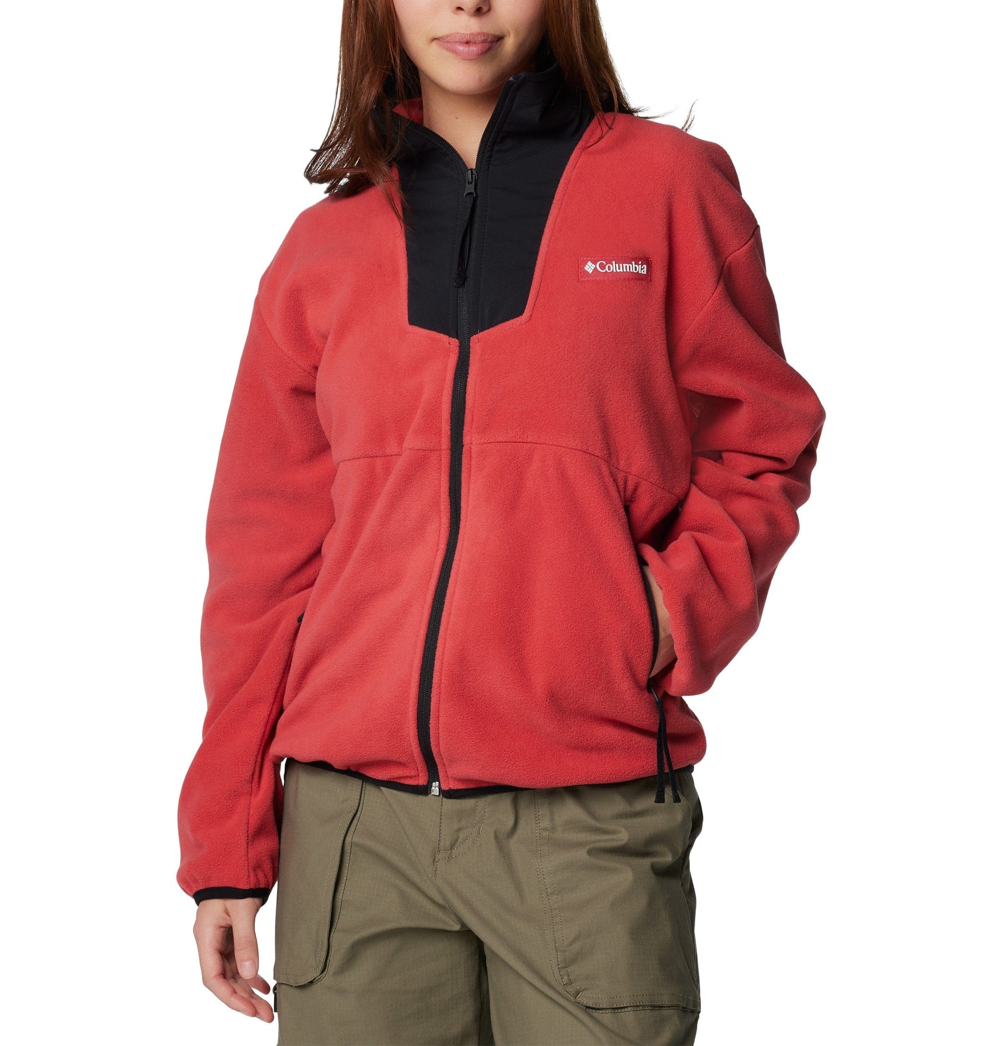 Columbia Fleece S / Daredevil/Black Columbia - Women's Sequoia Grove™ Full Zip Fleece