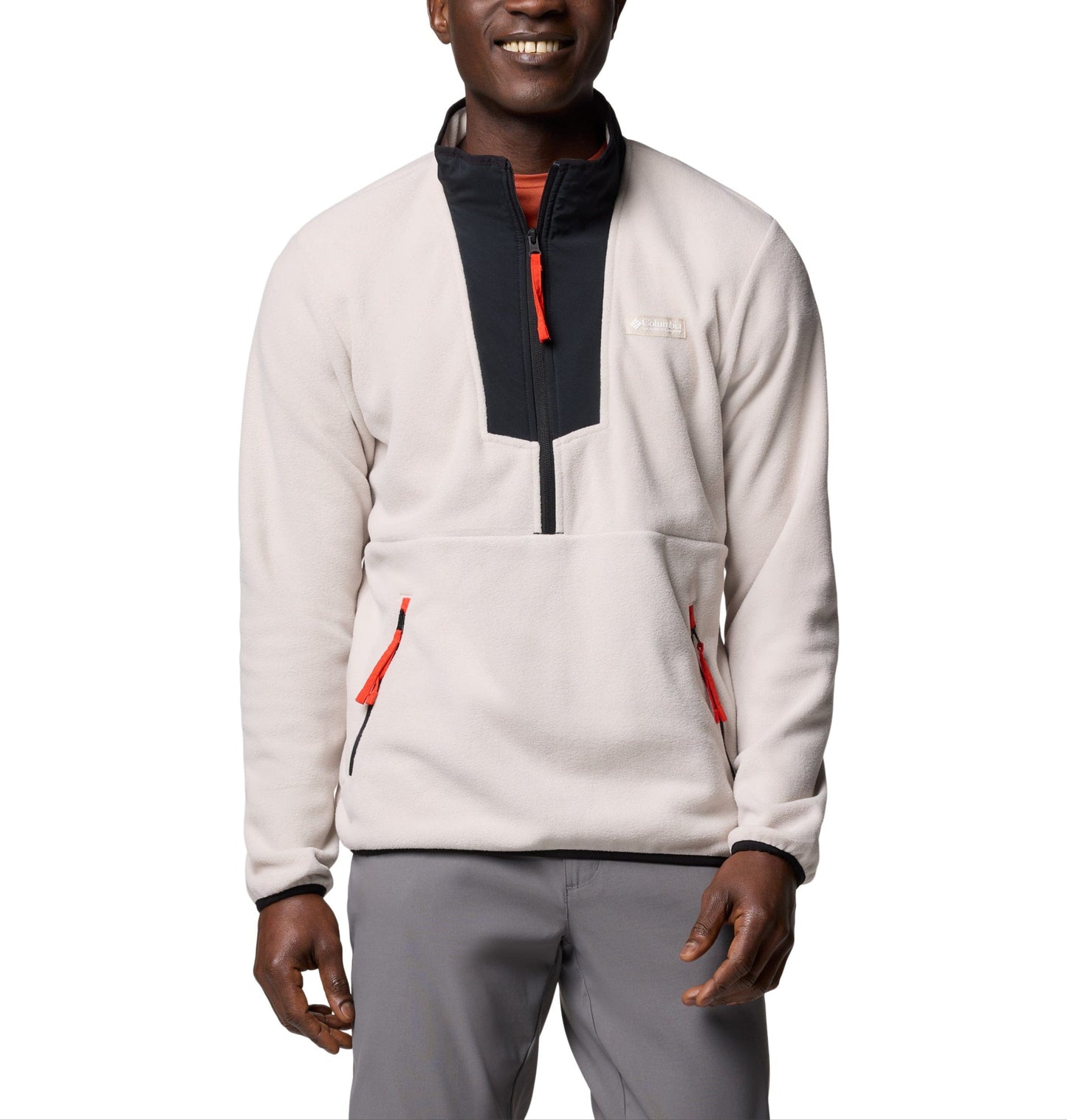 Columbia Fleece S / Dark Stone/Black Columbia - Men's Sequoia Grove™ 1/2-Zip Fleece