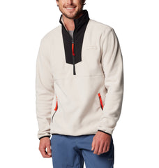 Columbia Fleece S / Dark Stone/Black/Spicy Columbia - Men's Sequoia Grove™ 1/2-Zip Fleece