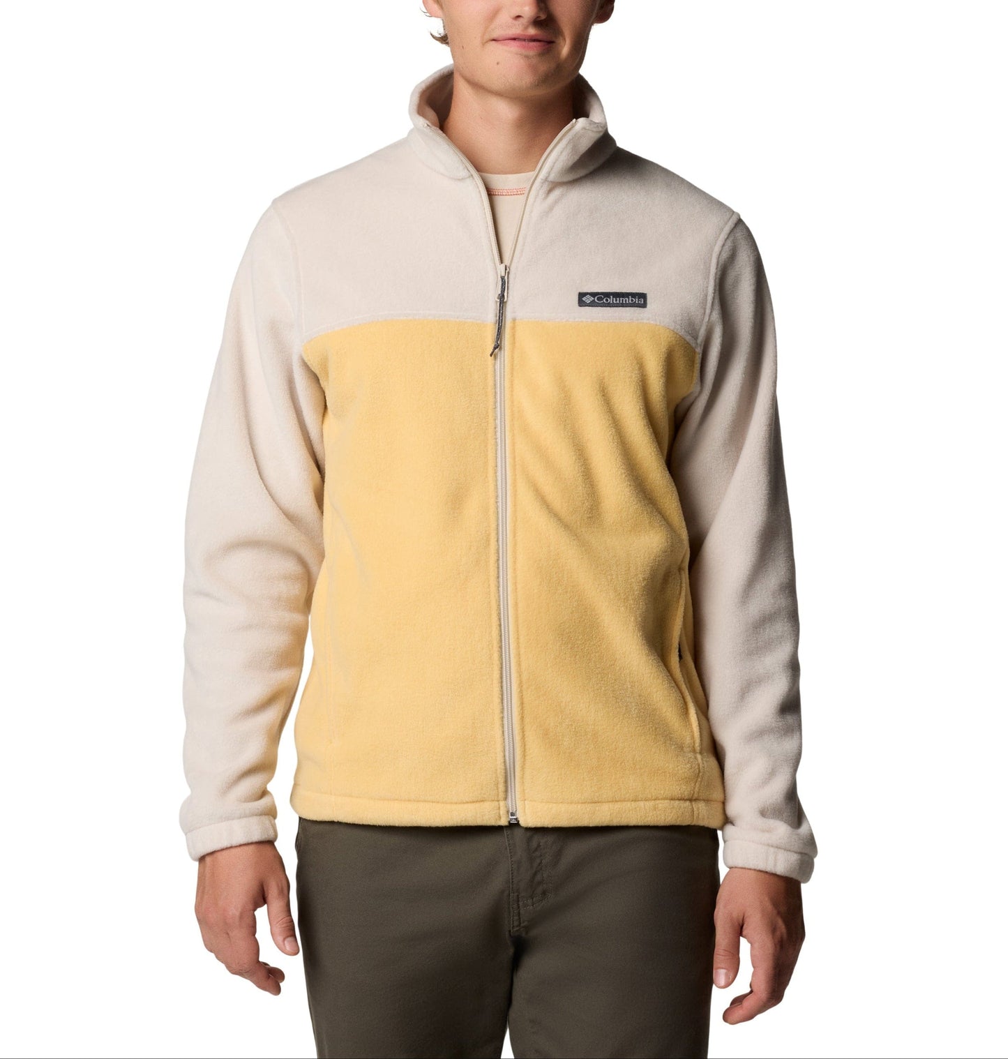 Columbia Fleece S / Dark Stone/Sand Dune Columbia - Men's Full-Zip Steens Mountain™ Fleece Jacket