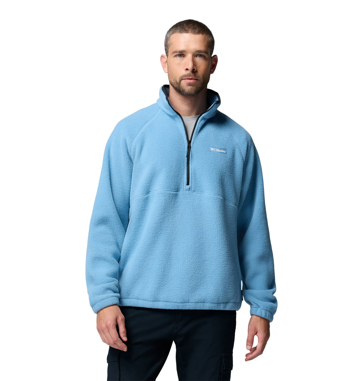 Columbia Fleece S / Rainy Day Columbia - Men's Timber Meadow MTR Fleece Half-Zip
