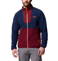 Columbia Fleece S / Rich Wine/Collegiate Navy Columbia - Men's Sequoia Grove™ Full Zip Fleece