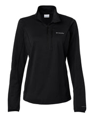 Columbia Fleece XS / Black Columbia - Women's Essential Hike™ Grid Fleece Half-Zip Pullover