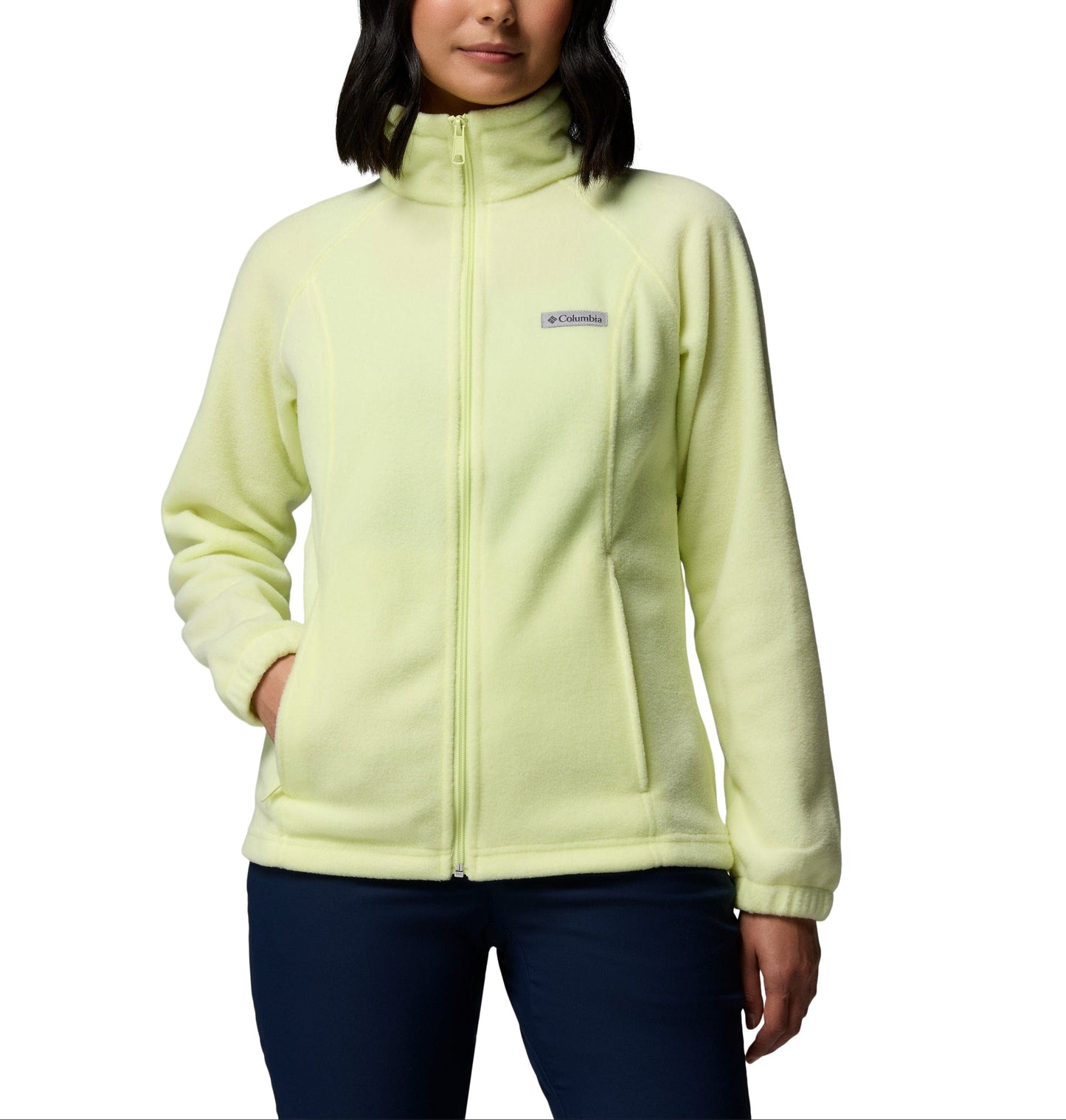 Columbia Fleece XS / Citron Haze Columbia - Women's Benton Springs™ Full-Zip Fleece Jacket