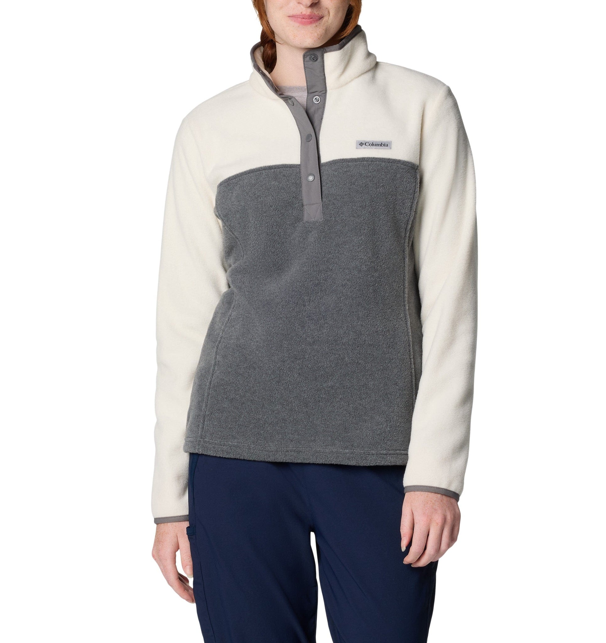 Columbia Fleece XS / City Grey Heather/Chalk Columbia - Women's Benton Springs™ Half Snap Pullover II