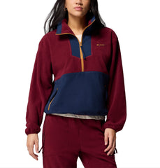 Columbia Fleece XS / Rich Wine/Collegiate Navy/Maple Sugar Columbia - Women's Sequoia Grove™ 1/2-Zip Fleece