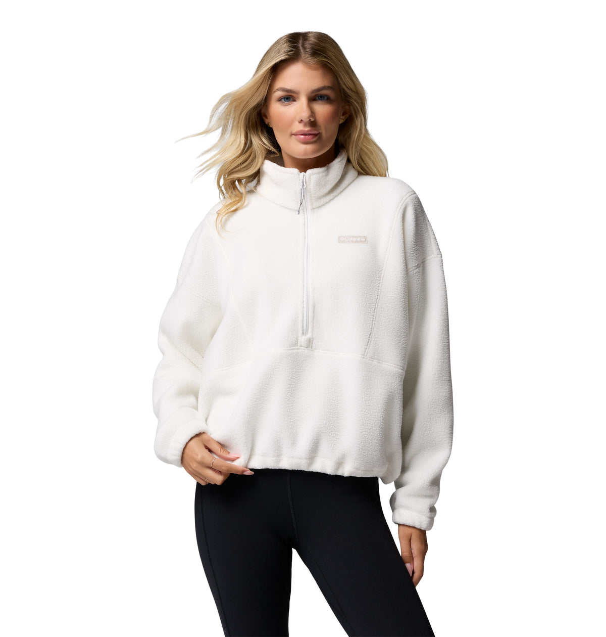 Columbia Fleece XS / Sea Salt Columbia - Women's Timber Meadow MTR Fleece Half-Zip
