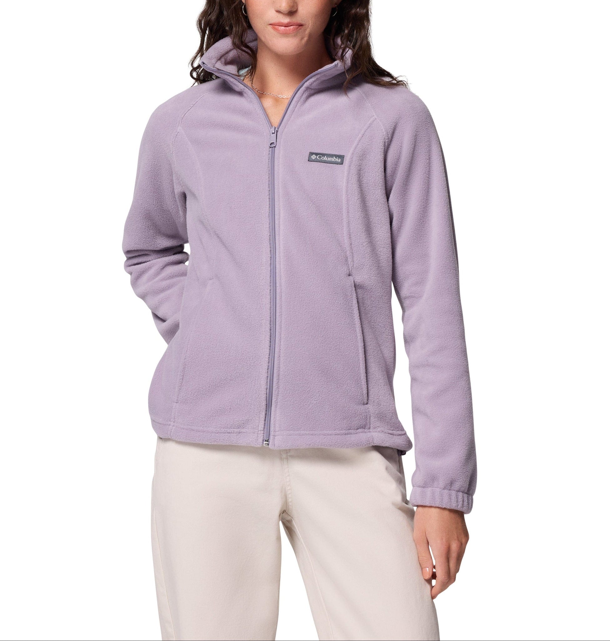 Columbia Fleece XS / Shale Purple Columbia - Women's Benton Springs™ Full-Zip Fleece Jacket