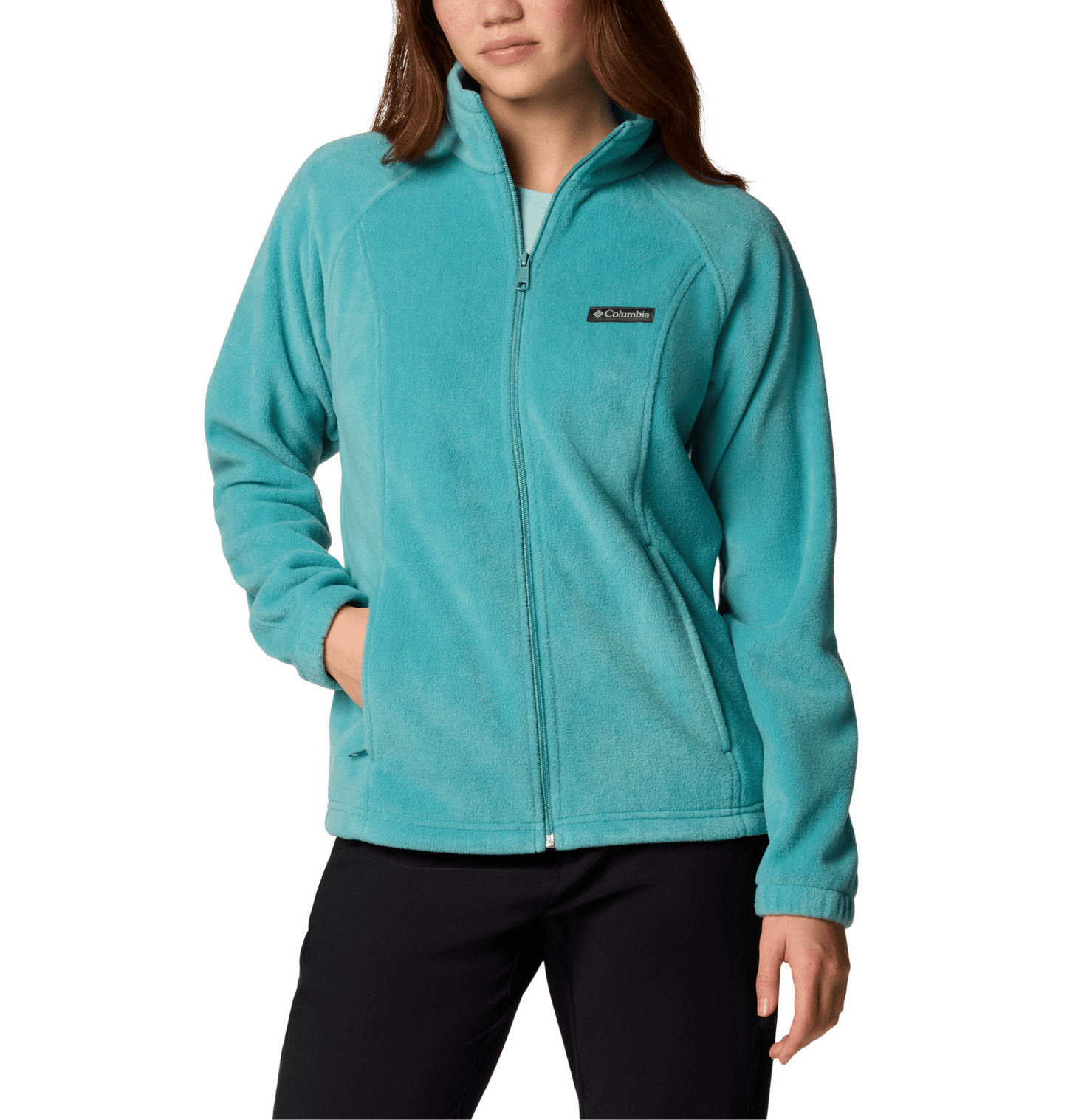 Columbia Fleece XS / Teal Columbia - Women's Benton Springs™ Full-Zip Fleece Jacket