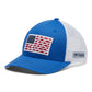 Columbia Headwear One Size / Vivid Blue/White Columbia - PHG Fish Flag Mesh Snapback