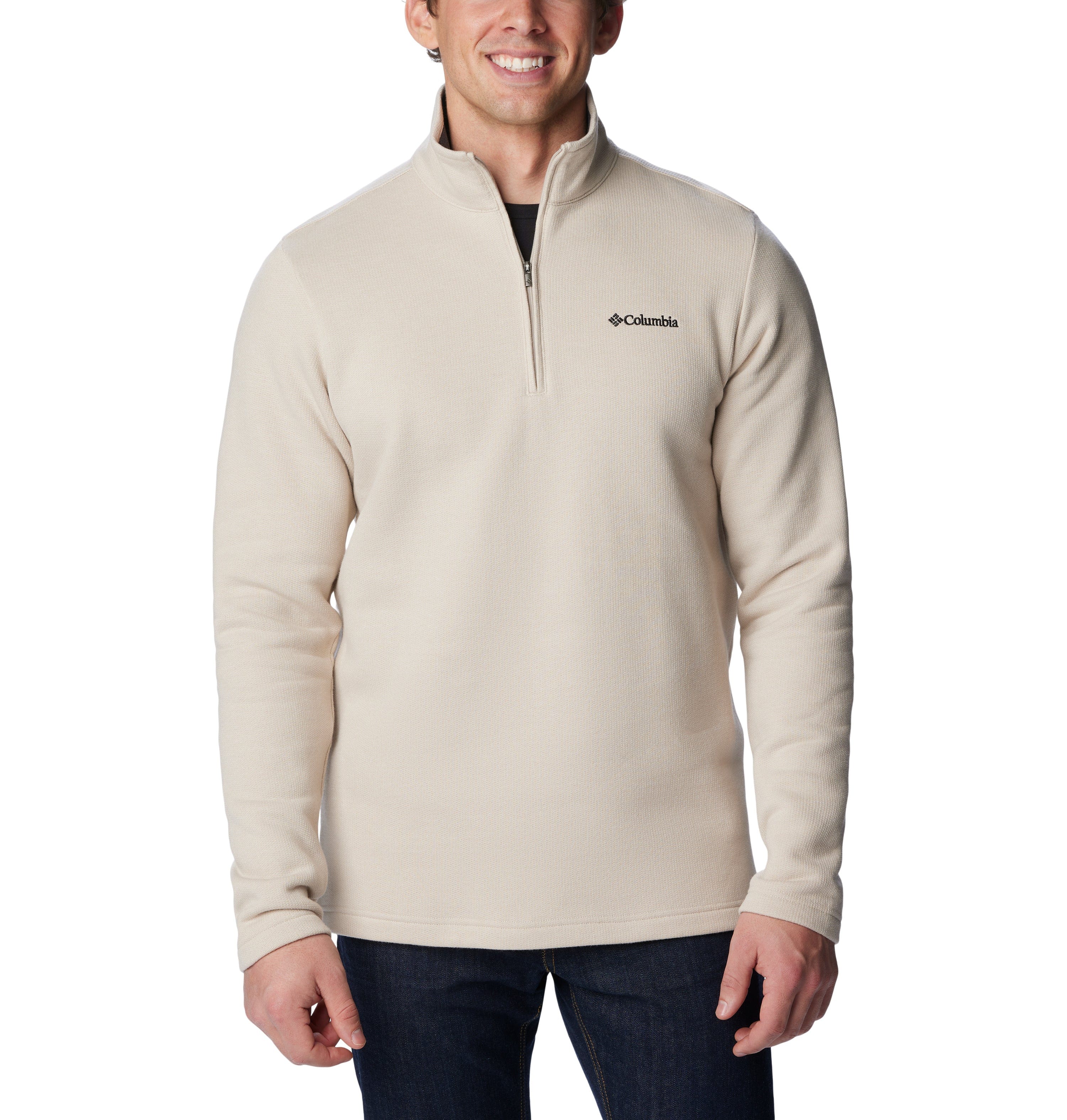 Men's Columbia Great Hart Mountain III 1/4 Zip Pullover Sz Lg Men's Columbia Great Hart Mountain III 1/4 Zip Pullover Sz Lg