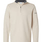 Columbia Layering S / Dark Stone Heather Columbia - Men's Great Hart Mountain III Half Zip Pullover (Sleeve Logo)