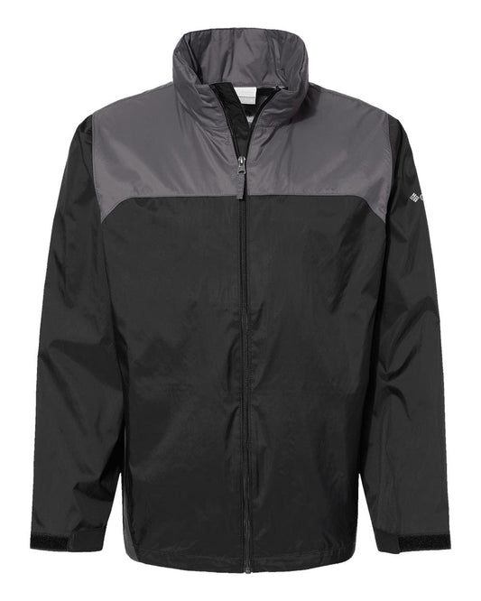 Columbia Outerwear S / Black/City Grey Columbia - Men's Glennaker Lake™ II Rain Jacket (Sleeve Logo)