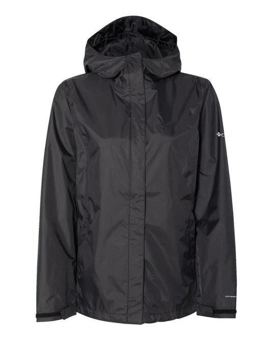 Columbia Outerwear S / Black Columbia - Women's Arcadia™ II Rain Jacket (Sleeve Logo)