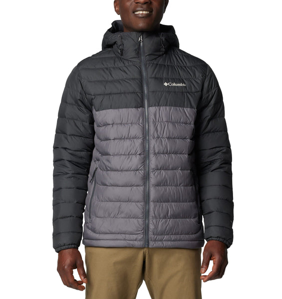 Columbia Outerwear S / City Grey/Shark Columbia - Men's Powder Lite™ II Hooded Jacket