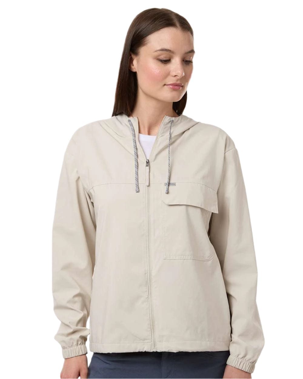 Columbia Outerwear S / Dark Stone Columbia - Women's Skien Valley™ Hooded Lightweight Jacket