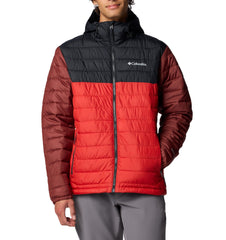 Columbia Outerwear S / Sail Red/Black/Spice Columbia - Men's Powder Lite™ II Hooded Jacket