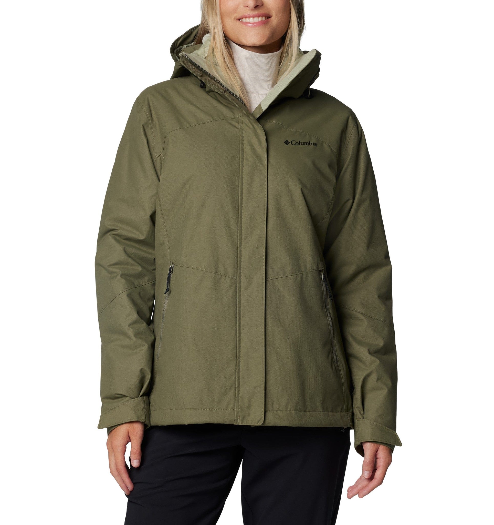 Columbia Outerwear S / Stone Green Columbia - Women's Bugaboo III Fleece Interchange Jacket