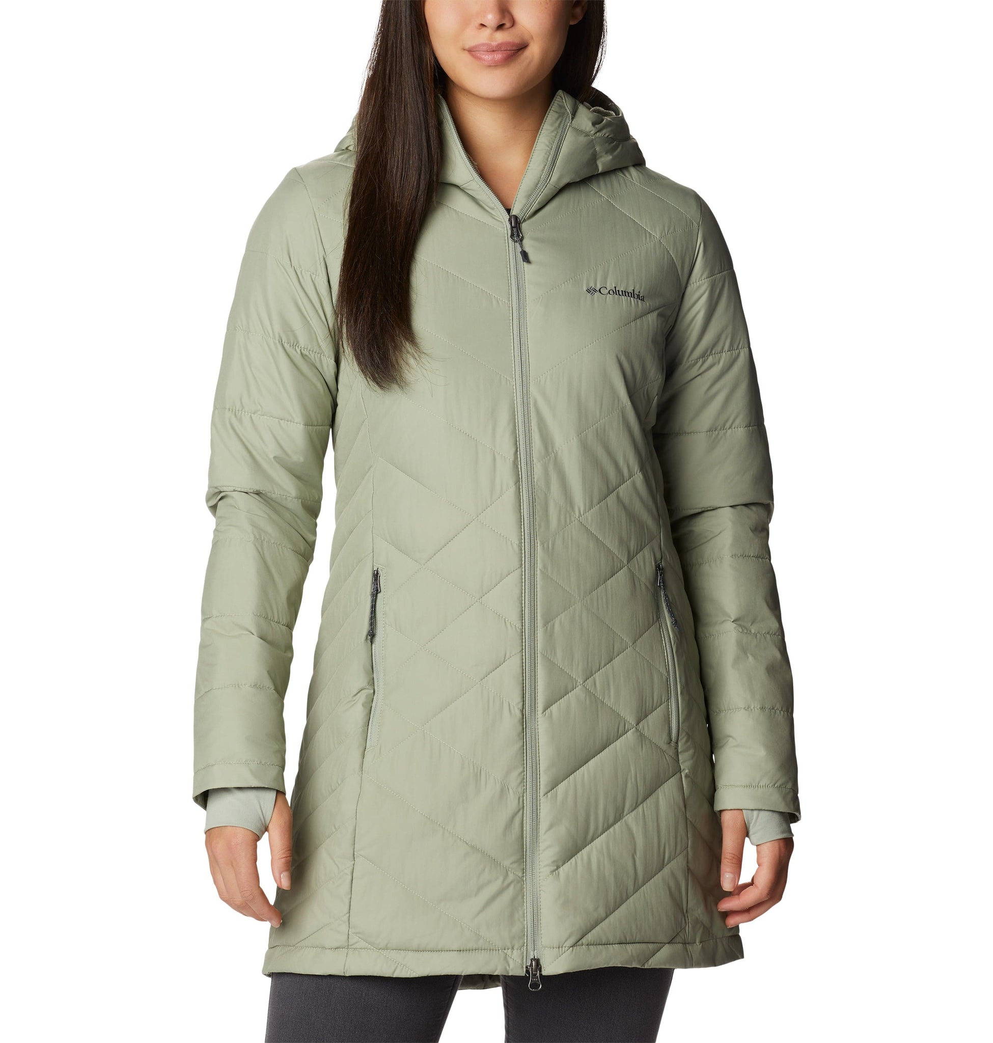 Columbia Outerwear XS / Safari Columbia - Women's Heavenly™ Long Hooded Jacket