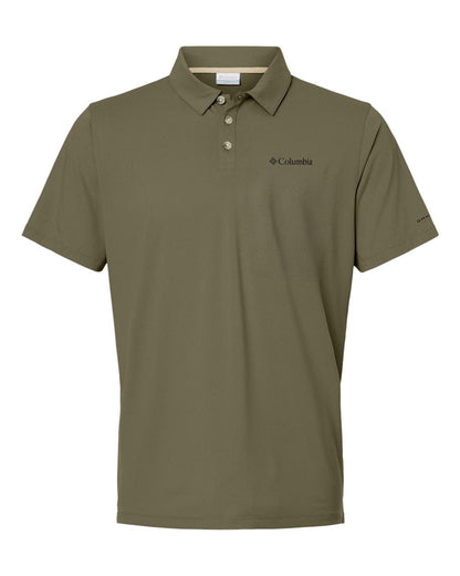 Columbia Polos S / Stone Green Columbia - Men's Tech Trail™ Utility Polo