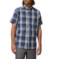 Columbia S / Dark Mountain/Base Plaid Columbia - Men's Rapid Rivers™ II Short Sleeve Shirt