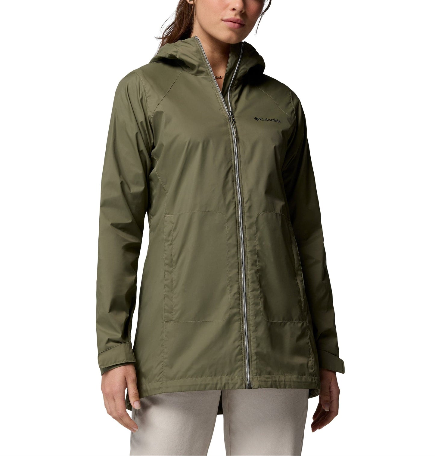 Columbia S / Stone Green Columbia - Women's Switchback™ II Lined Long Jacket