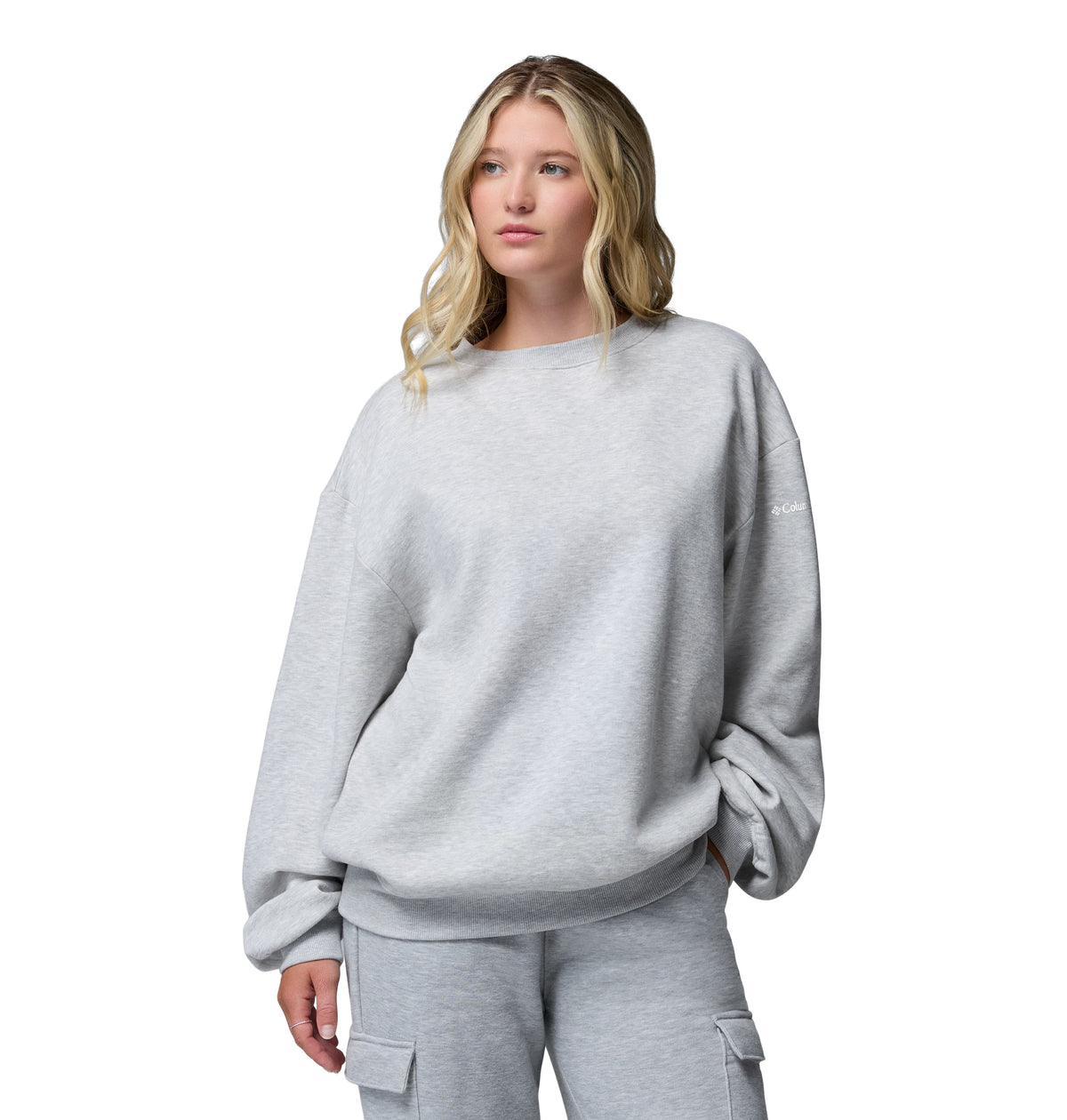Columbia Sweatshirts XS / Columbia Grey Heather Columbia - Women's Aldermore Crew