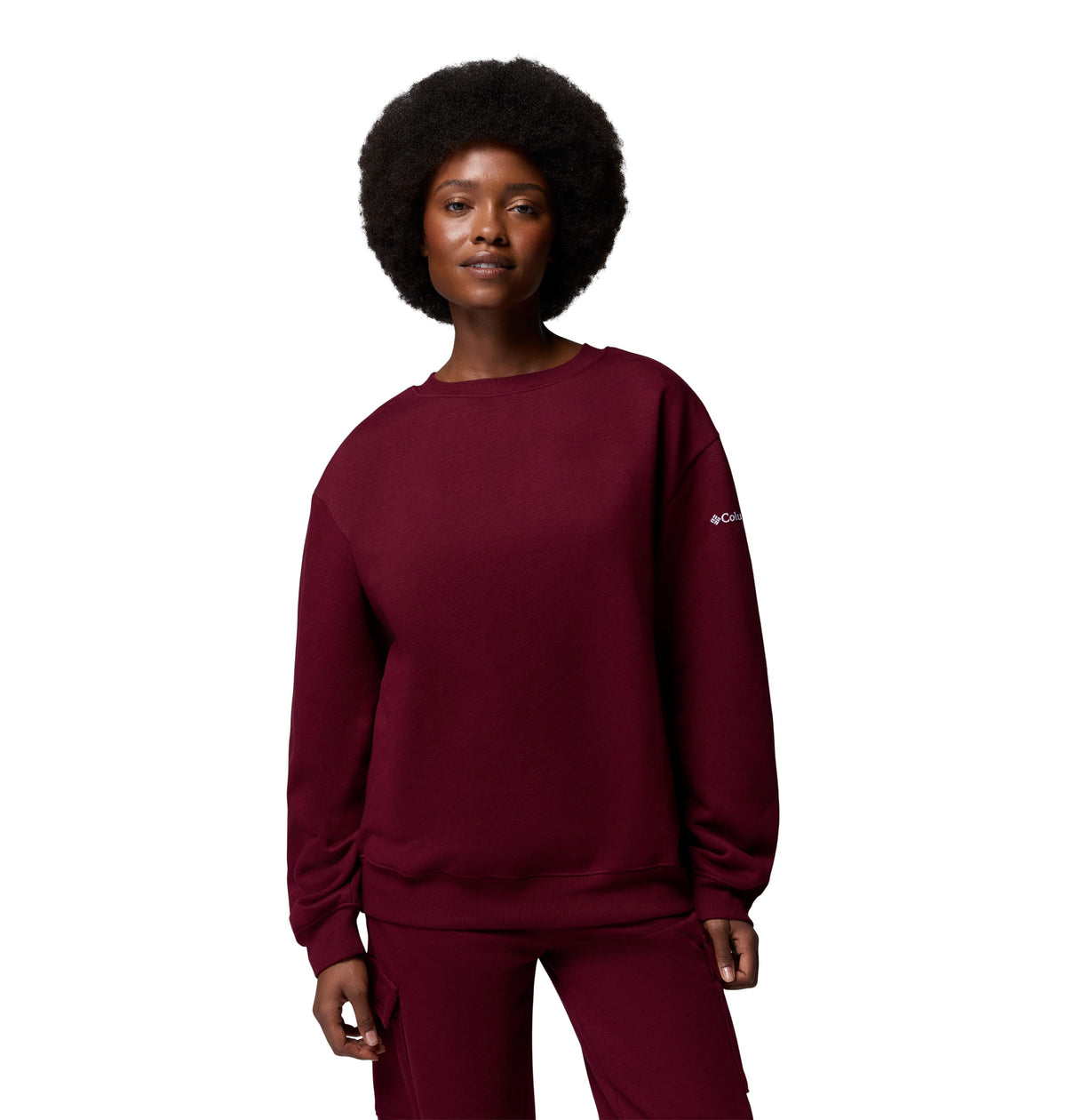 Columbia Sweatshirts XS / Rich Wine Columbia - Women's Aldermore Crew