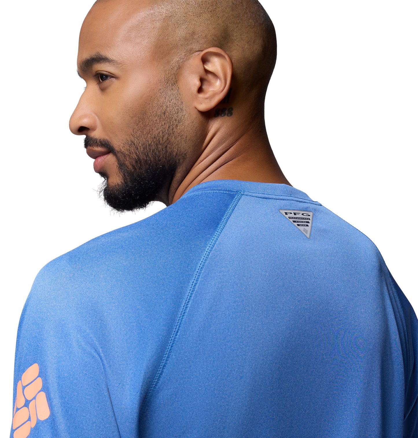 Columbia Men's Terminal Tackle Long Sleeve Shirt, Blue, Small