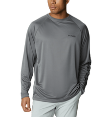 Columbia T-shirts S / City Grey/Black Columbia - Men's PFG Terminal Tackle™ Long Sleeve Shirt