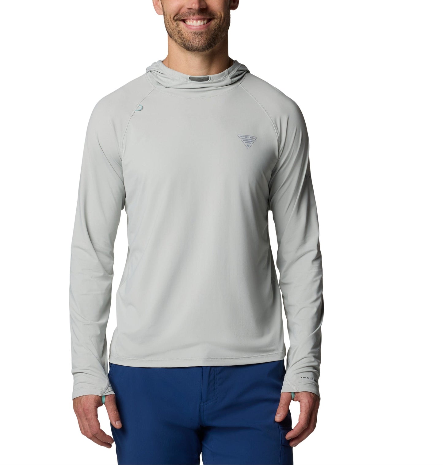 Columbia T-Shirts S / Cool Grey Columbia - Men's PFG Wild Cast™ Sun Hoodie