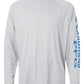 Columbia T-Shirts S / Cool Grey/Vivid Blue Columbia - Men's PFG Terminal Tackle™ Long Sleeve Shirt (Sleeve Logo)