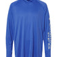 Columbia T-Shirts S / Vivid Blue/Cool Grey Columbia - Men's PFG Terminal Tackle™ Hoodie (Sleeve Logo)