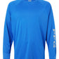Columbia T-Shirts S / Vivid Blue/Cool Grey Columbia - Men's PFG Terminal Tackle™ Long Sleeve Shirt (Sleeve Logo)