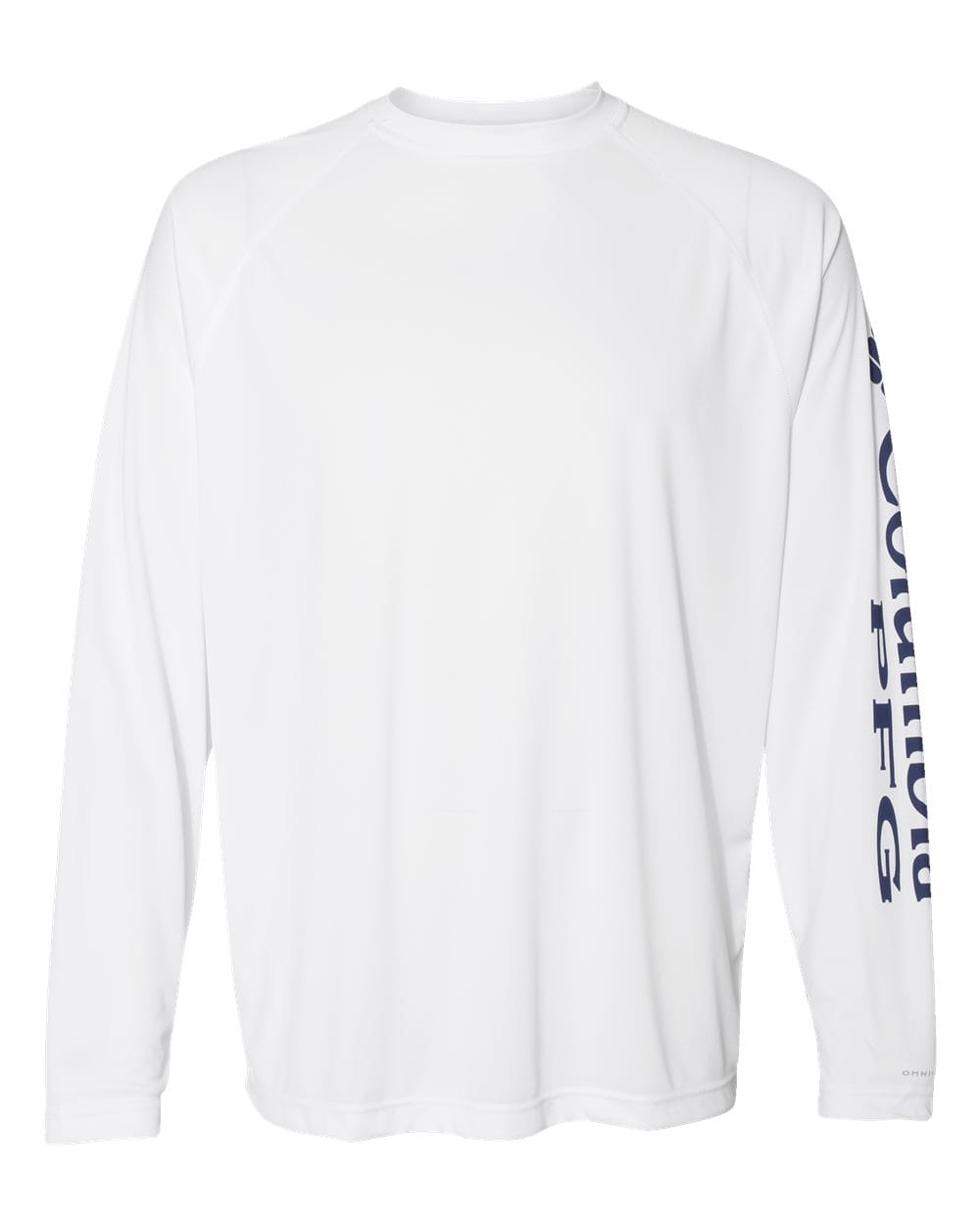 Columbia T-Shirts S / White/Nightshade Columbia - Men's PFG Terminal Tackle™ Long Sleeve Shirt (Sleeve Logo)