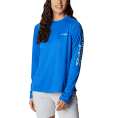 Columbia T-shirts XS / Blue Macaw/Gulf Stream Columbia - Women’s PFG Tidal Tee™ II Long Sleeve Shirt