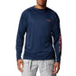 Columbia T-Shirts XS / Collegiate Navy/Sunset Red Columbia - Men's PFG Terminal Tackle™ Long Sleeve Shirt