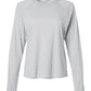 Columbia T-Shirts XS / Cool Grey/Vivid Blue Columbia - Womens PFG Tidal Tee™ Hooded Long Sleeve (Sleeve Logo)