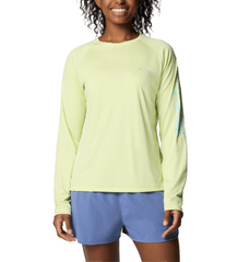 Columbia T-Shirts XS / Spring Yellow/Gulf Stream Columbia - Women’s PFG Tidal Tee™ II Long Sleeve Shirt