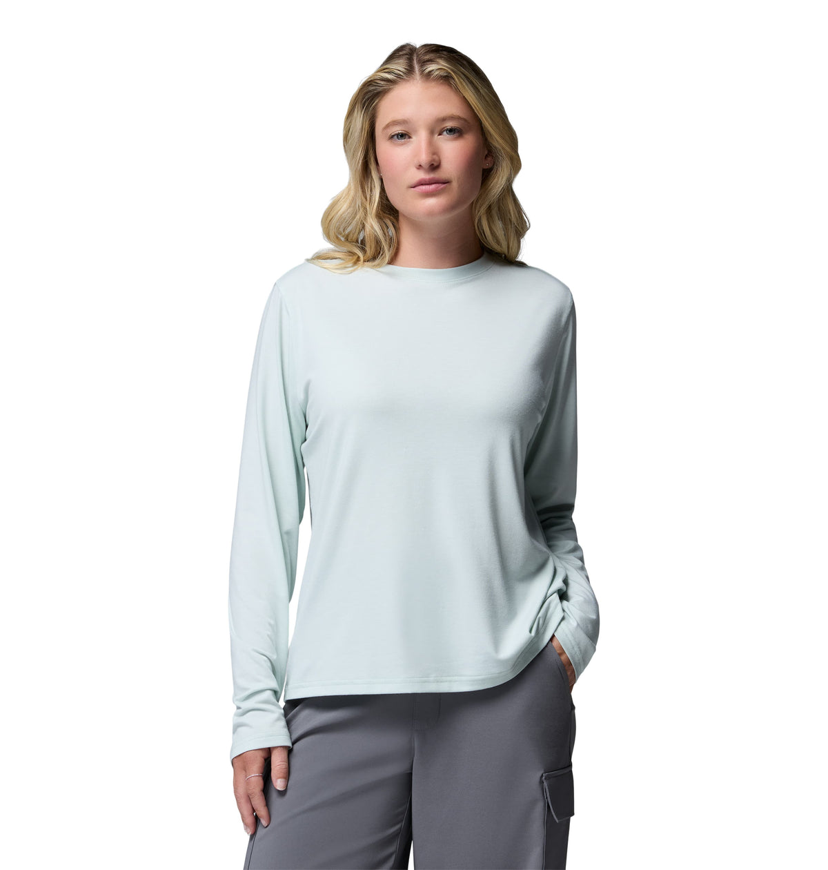 Columbia T-Shirts XS / Tea Light Heather Columbia - Women's CSC Soft Stretch Long Sleeve T-Shirt