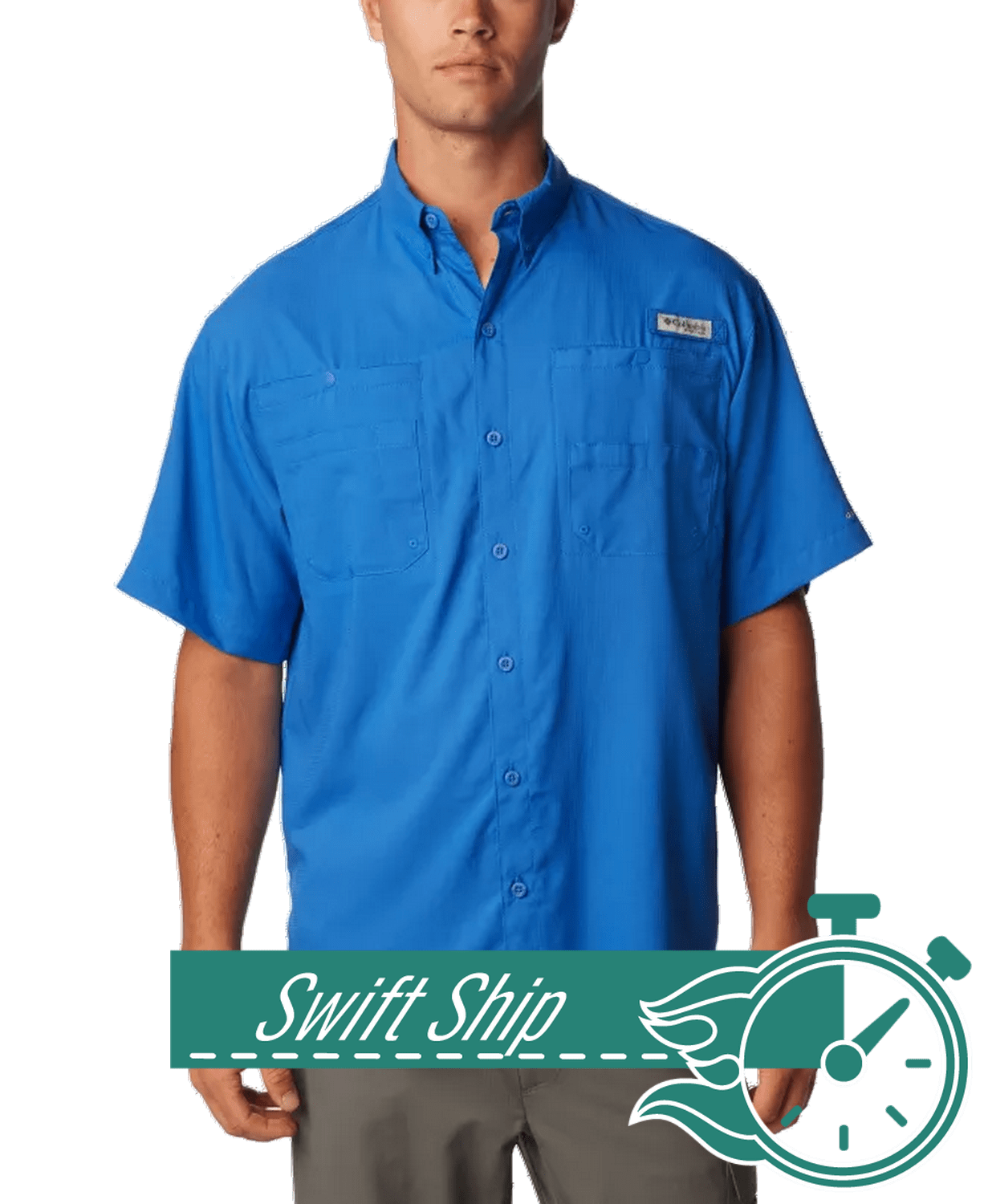 Columbia Woven Shirts 3-Day Swift Ship: Columbia - Men's PFG Tamiami™ II Short Sleeve Shirt