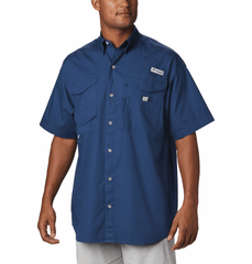 Columbia Woven Shirts S / Carbon Columbia - Men's Bonehead™ Short Sleeve Shirt