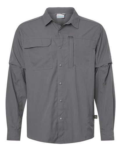 Columbia Woven Shirts S / City Grey Columbia - Men's Skien Valley™ Long Sleeve Shirt