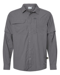 Columbia Woven Shirts S / City Grey Columbia - Men's Skien Valley™ Long Sleeve Shirt