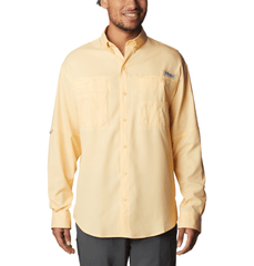 Columbia Woven Shirts S / Cocoa Butter Columbia - Men's PFG Tamiami™ II Long Sleeve Shirt